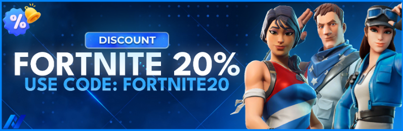 Fortnite 20% discount - use code FORTNITE20