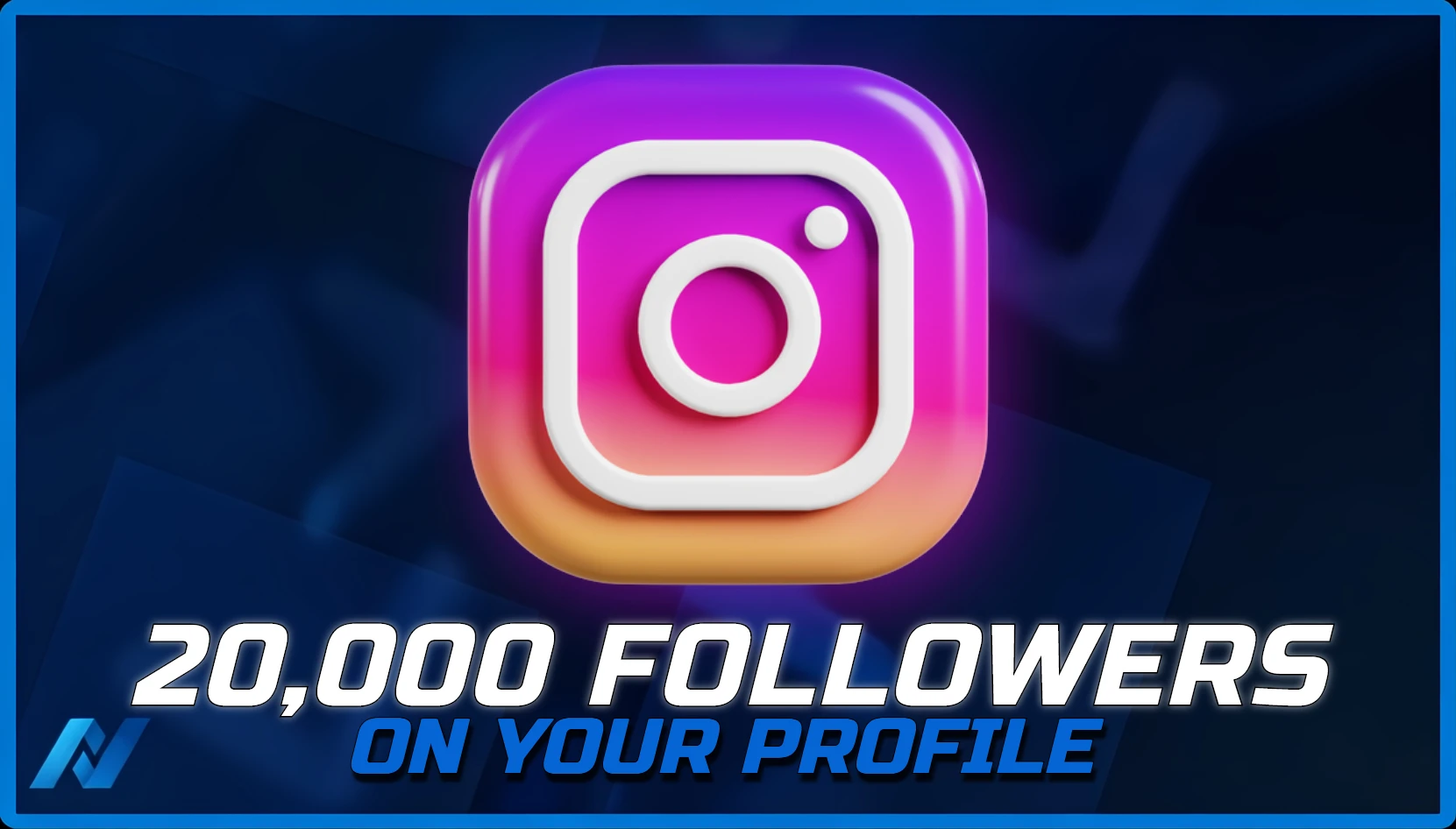 20,000 Followers [ On Your Profile ]